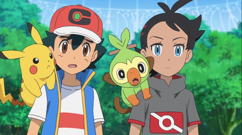 Fichier:LV094 - Pikachu de Sacha et Ouistempo de Goh.png