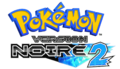 Logo français de Pokémon Noir 2.