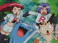 Qulbutoké (de Jessie) et Miaouss (Team Rocket)