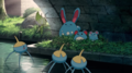 Azurill, Marill, Azumarill et Arakdo (sauvages)