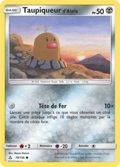 Taupiqueur d'Alola (Soleil et Lune Ultra-Prisme 78)