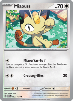 Miaouss (Écarlate et Violet 151 052)