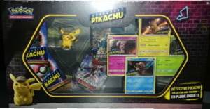 Collection avec figurine Détective Pikachu En pleine enquête.png