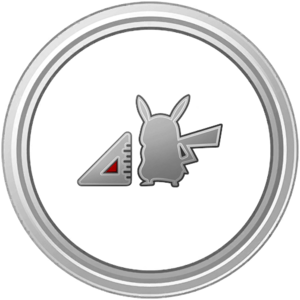 Médaille Collectionneur de Pokémon géants Platine - GO.png