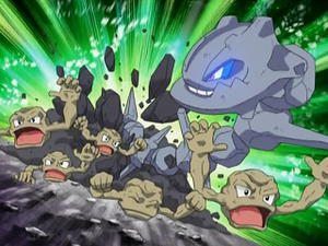 DP110 - Racaillou et Steelix (Flash-back).png