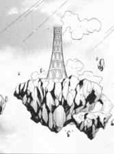 La Tour du Temps dans le manga.
