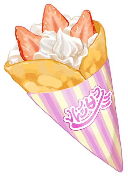 Fichier:Sprite Crêpe fraises et crème fouettée EV.png