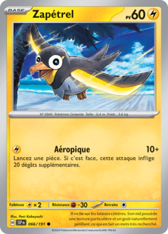 Zapétrel (Écarlate et Violet Étincelles Déferlantes 066)