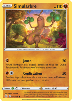 Simularbre (Épée et Bouclier Origine Perdue 094)