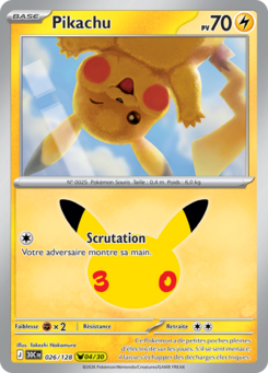 Pikachu (30e Anniversaire 026)