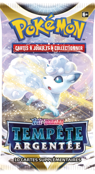 Fichier:Booster Épée et Bouclier Tempête Argentée Goupix d'Alola.png