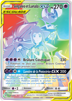 Solgaleo et Lunala-GX (Soleil et Lune Éclipse Cosmique 254)
