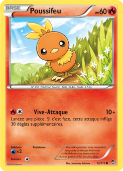 Poussifeu (XY Poings Furieux 12)