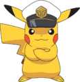 Artwork de Capitaine Pikachu pour La série : Pokémon, les horizons.