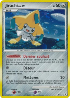 Jirachi (Platine Rivaux Émergeants 7)