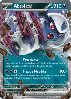 Absol-ex (Écarlate et Violet Flammes Obsidiennes 135)