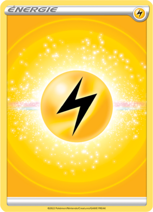 Carte Énergie Électrique de base (Série Épée et Bouclier, 2022).png