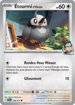 Étourmi d'Okuba (Méga-Évolution Héros Transcendants 168)