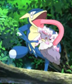 Diancie avec l'Amphinobi de Lens