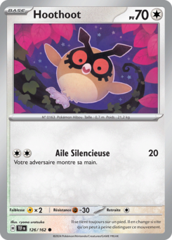 Hoothoot (Écarlate et Violet Forces Temporelles 126)