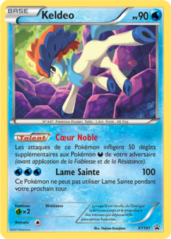 Keldeo (Promo XY 191)