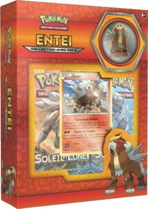 Collection avec pin's Entei.png