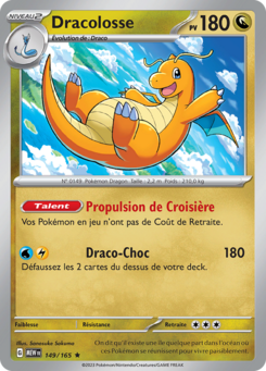 Dracolosse (Écarlate et Violet 151 149)