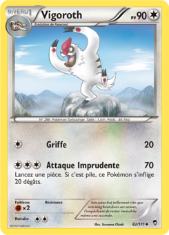 Vigoroth (XY Poings Furieux 82)