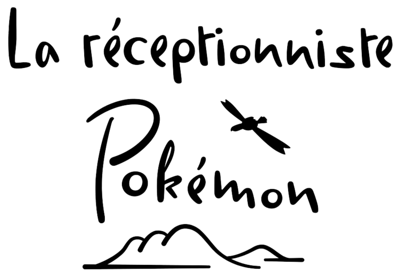 Fichier:La réceptionniste Pokémon Logo français.png
