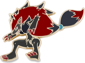Pin's JCC Collection avec pin's Légendes Brillantes Zoroark Zoroark.png