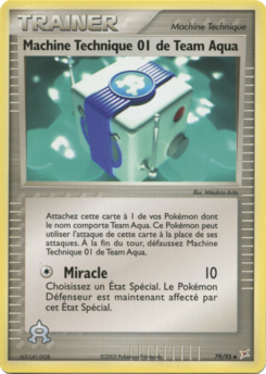 Machine Technique 01 de Team Aqua (EX Team Magma VS Team Aqua 79)