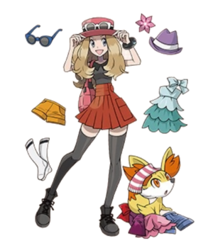 Artwork Serena Pokémon Center.png
