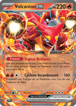 Volcanion-ex (Écarlate et Violet Aventures Ensemble 031)