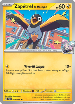 Zapétrel de Mashynn (Écarlate et Violet Aventures Ensemble 054)