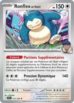 Ronflex de Nabil (Écarlate et Violet Aventures Ensemble 117)