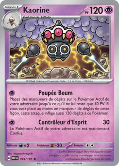 Kaorine (Écarlate et Violet Flammes Obsidiennes 095)