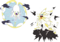 Cosmog, Cosmovum, Solgaleo et Lunala de Pokémon Soleil et Lune ou Pokémon Ultra-Soleil et Ultra-Lune