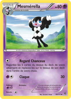 Mesmérella (XY Poings Furieux 40)