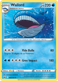Wailord (Zénith Suprême 032)