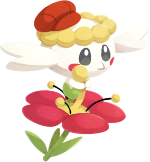 Flabébé (Fleur Rouge) (Rouge classique)-CM.png