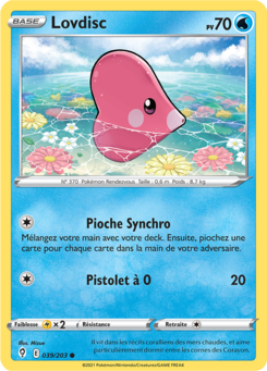 Lovdisc (Épée et Bouclier Évolution Céleste 039)