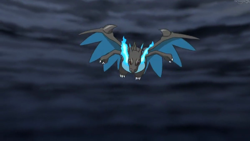 Fichier:Pokémon Méga-Évolution 3 - Méga-Dracaufeu X d'Alain.png