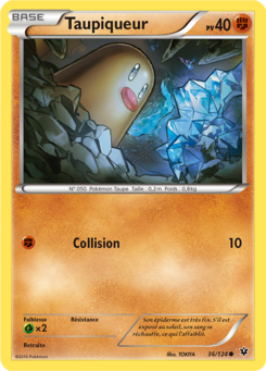 Taupiqueur (XY Impact des Destins 36)
