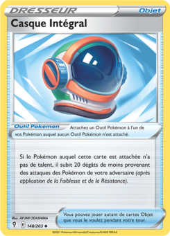 Casque Intégral (Épée et Bouclier Évolution Céleste 148)