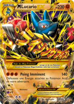 M-Lucario-EX (XY Poings Furieux 113)