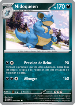 Nidoqueen (Écarlate et Violet 151 031)