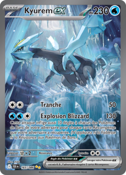 Kyurem-ex (Écarlate et Violet Foudre Noire 165)