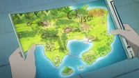 La Carte de Kanto.