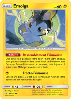 Emolga (Soleil et Lune Duo de Choc 46)
