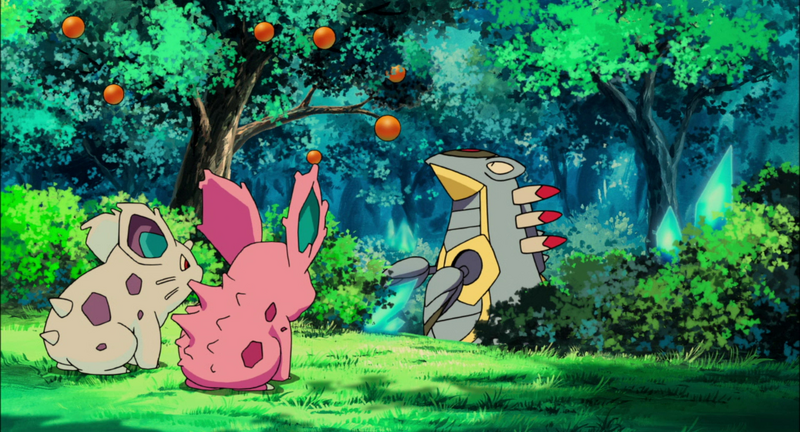 Fichier:Film 08 - Nidoran F, Nidoran M et Armaldo sauvages.png
